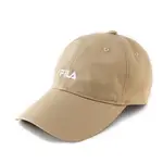 FILA 老帽 運動帽 經典基本款 小LOGO 老帽 卡其色 其餘3色 黑/粉紅/白【 GIANT MALL 】