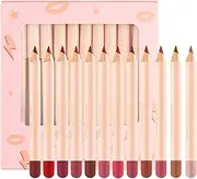 Moisturizing Lip Define Kit - Smudge Proof Lip Drawing Kit, Soft Texture Cosmetic Pencil | Rich Color Definition Crayon, Full Coverage Definer, Designed To Elevate Beauty Look During Makeup Routine