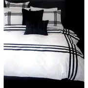 Metropolitan Mirage Ribbons Quilt Cover Set Queen