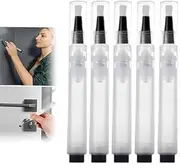 WADY Fillable Touch Up Paint Pen Brush, up Paint Pens for Walls, Touch Up Paint Brush Pen, for Wall Cabinets Furniture Stains Scratches, Window, Funiture, Wood Floor, Cabinet