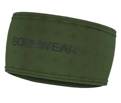 GORE ESSENCE THERMO HEADBAND OSFA UTILITY GREEN