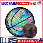 Glowing Reflective Basketball Light Up Basketball Glow in The Dark Boys Gift AU