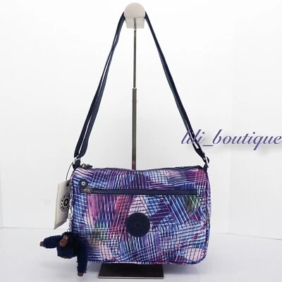 NWT Kipling HB6492 Callie Crossbody Shoulder Bag Purse Polyester Radiant Splash