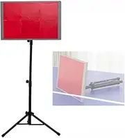 Foldable Ping Pong Return Board,Table Tennis Rebound Board,Height Adjustable 60-110cm,Desktop/Floor-Standing Dual-Use,for Home Gym School