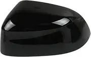 Wing Mirror Shell Cover For BMW For X3 F25 For X4 F26 For X5 F15 For X6 F16 2014-2018 Side Mirror Frame Lower Cover Rearview Mirror Turn Signal Light Lamp Lens Glass Side Rearview Mirror Cover(Black c