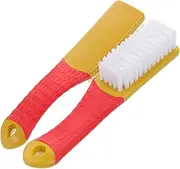 TEHAUX 2pcs Shoe Brush Soft Bristle Laundry Stain Brush Multifunctional for Shoes Clothes Carpet Household Use
