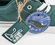 etnies Jameson 2 ECO TFTF Skateboard BMX Skate Shoes US 12 Green Cork Insole NOS