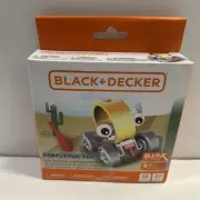 Black + Decker Constructor Off Roader Engineering Set Toy 18 Piece Ages 3+ STEM