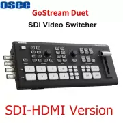 OSEE GoStream Duet 4-CH Multiple Camera Video Switcher SDI HDMI Recording Mixer