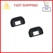 JJC 2-Pack Eyecup Eyepiece Eye Cup for Canon EOS 80D 90D 70D 60D 77D 6D 6D Mark