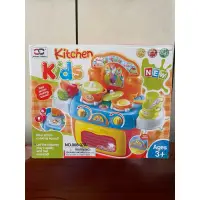 在飛比找蝦皮購物優惠-Kids聲光廚房玩具組