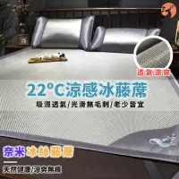 在飛比找蝦皮商城精選優惠-❄️涼而不冰❄️冰涼蓆 冰絲涼蓆 冰藤席 雙人涼席 冰絲席三