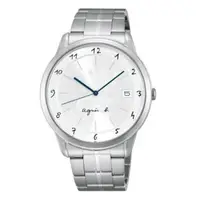 在飛比找PChome24h購物優惠-agnes b經典蜥蜴圖文時尚腕錶/VJ52-00AMB/3