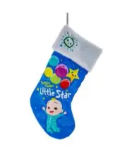 COCOMELON Twinkle Twinkle Little Star Christmas Stocking, 19", by Kurt Adler