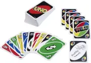 Mattel Games UNO Card Game Gift for Kids in a Collectible Storage Tin