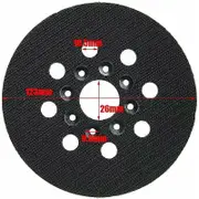 2 Pack 5 Inch 8-Hole Replacement Sander Pads, Compatible with Bosch GEX 125-1 AE, PEX 220 A, PEX 220 AE