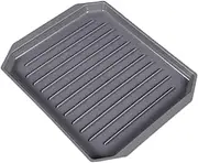Microwave Bacon Tray – Microwavable Bacon Grill, Easy Clean Bacons Cooker | Grease Draining Meat Rack for Sausage, Breakfast Prep Tool for Bakeries, Hotel Kitchens, Use