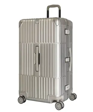 Departure《異形鋁框箱》27吋異形箱 胖胖箱/行李箱-香檳色 HD515-2745