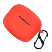 Red Silicone Headset Protect Case Cover For JBL Tune 230NC Bluetooth Earphone;;