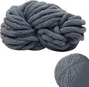 Wool, White Cuddly Wool, Thick Wool, Chunky Woo Wool, Thick Yarn, Thick Wool, Chunky Wool, Thick Wool for Crocheting, Can be Knitted