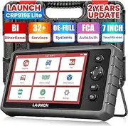 [LAUNCH] X431 CRP919E Lite Bidirectional Scan Tool, 2024 Newest All System OBD2 Scanner Diagnostic Tool,Active Tests, 32+ Services,FCA AutoAuth,AutoVIN & AutoScan,2-Year Free Update,Upgraded of CRP909E