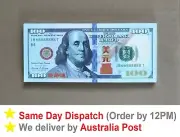 Ancestor Money Chinese Joss Paper Money US$100 Heaven Hell Bank Notes 60g