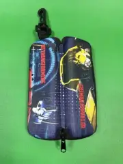 Transformers Eyeglass Case by Hasbro Zippered Flex Hard Shell Double Sided Art