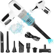 Pigmiss Car Vacuum Portable Cordless Handheld Vacuum Cleaner with Best Suction Mini Rechargeable Dust Busters for Car Office and Home Cleaning Car Interior Cleaning Accessories Kit