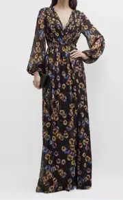 NWT Aidan Mattox Women’s Cutout-Detail Dress Multicolor Size 12