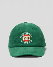 [Victoria Bitter] Victoria Bitter Men's Very Best Cord Cap in Vb Green One Size Vb Green