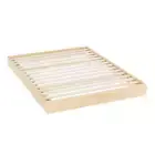 NNEDSZ Bed Frame Double Size Floating Wooden Mattress Base Platform Timber ODIN