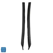 1968-72 Rear Quarter Window Vertical Weatherstrip Seals W/ Steel Cores VS3M