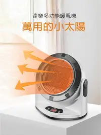在飛比找有閑購物優惠-強強滾生活~日本達樂DALE 多功能陶瓷電暖器