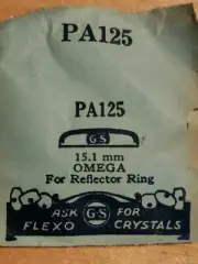 15.1mm Omega Watch Crystal PA125