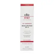 Elta MD Tinted UV Luminous Broad Spectrum SPF 41 1.7oz/48g EXPIRES 10/2026