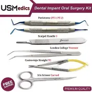 Dental Oral Surgery Instruments Surgical Extracting Elevators Forceps Kit Tools