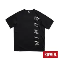 在飛比找Yahoo奇摩購物中心優惠-EDWIN 機能剪接迷彩LOGO短袖T恤-男-黑色