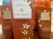 L'occitane Neroli Orchidee Eau Intense Perfume & Body Milk , Shower Gel Set NIB