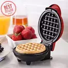 Waffle Iron Mini Waffle Maker | Portable Electric Non-Stick Waffle Iron | Belgia