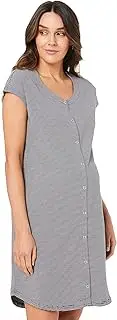 [Ripe] Women's Blake S/SLV Button Up Nightie