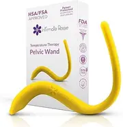 Intimate Rose Warming/Cooling Pelvic Trigger Point Wand with Temperature Therapy for Pelvic Floor Muscle Pain & Endometriosis Relief - Pelvic Physical Therapy Use