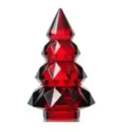 BACCARAT Crystal Louxor Tree Red (Ruby Red Christmas Tree) #2816296