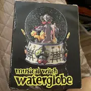 Witch Halloween Water Globe Musical Ding Dong The Witch Is Dead JC Penney VIDEO