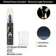 Touch Up Paint For Morgan All Models M130 Blu Aviatire Felice With Polish Paste