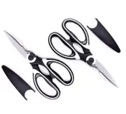 Kitchen Scissors Shears Ultra Sharp Multi Purpose Stainless 2 Pack NEW!!!