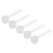 Micro Spoons 5 Gram Measuring Scoop Plastic Flat Bottom Mini Spoon 15Pcs