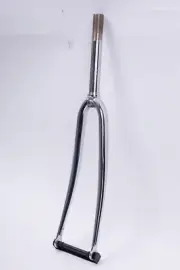 NOS 700C chromed steel 1" threaded fork Reynolds 24cm steerer tube