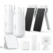 SwitchBot Curtain 3 Smart Home Ultimate Kit (2x Curtain U-Rail + 1x Hub 2 + 2x Sensors + 2x Remotes + 2x Solar Panels)