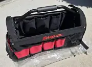 Snap On Tools Heavy Duty Bag/Case Tool Box 20" X 11" X 9" Handle & pockets NEW!!