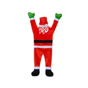 Outdoor Hanging Climbing Santa Claus Window Outdoor Xmas Props